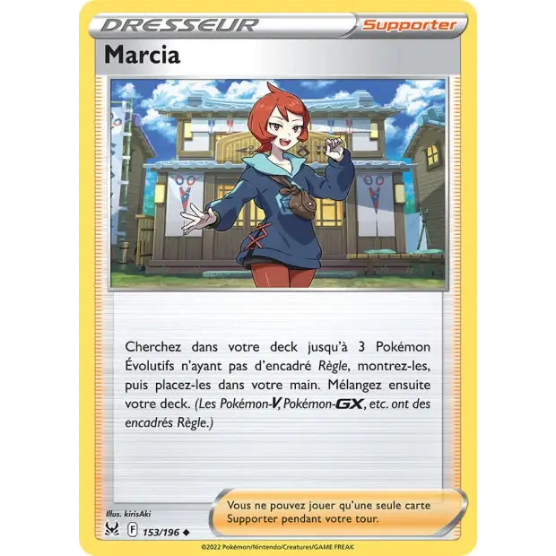 Marcia - EB Origine Perdue - 153/196 - Poke-Geek