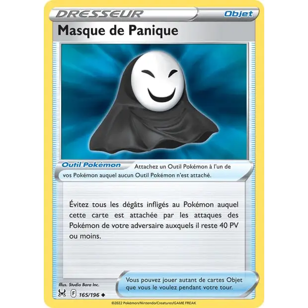 Masque de Panique - EB Origine Perdue - 165/196 - Poke-Geek