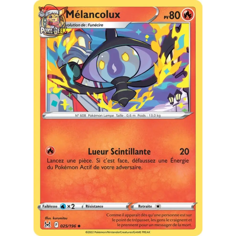 Mélancolux - EB Origine Perdue - 25/196 - Poke-Geek