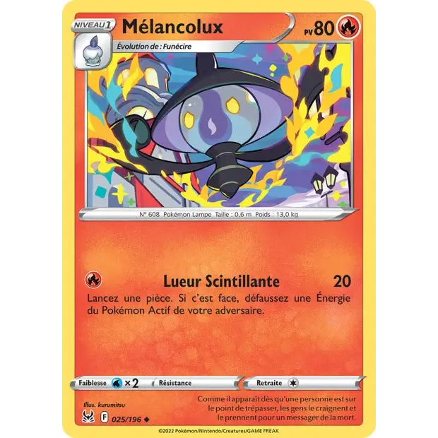 Mélancolux - EB Origine Perdue - 25/196