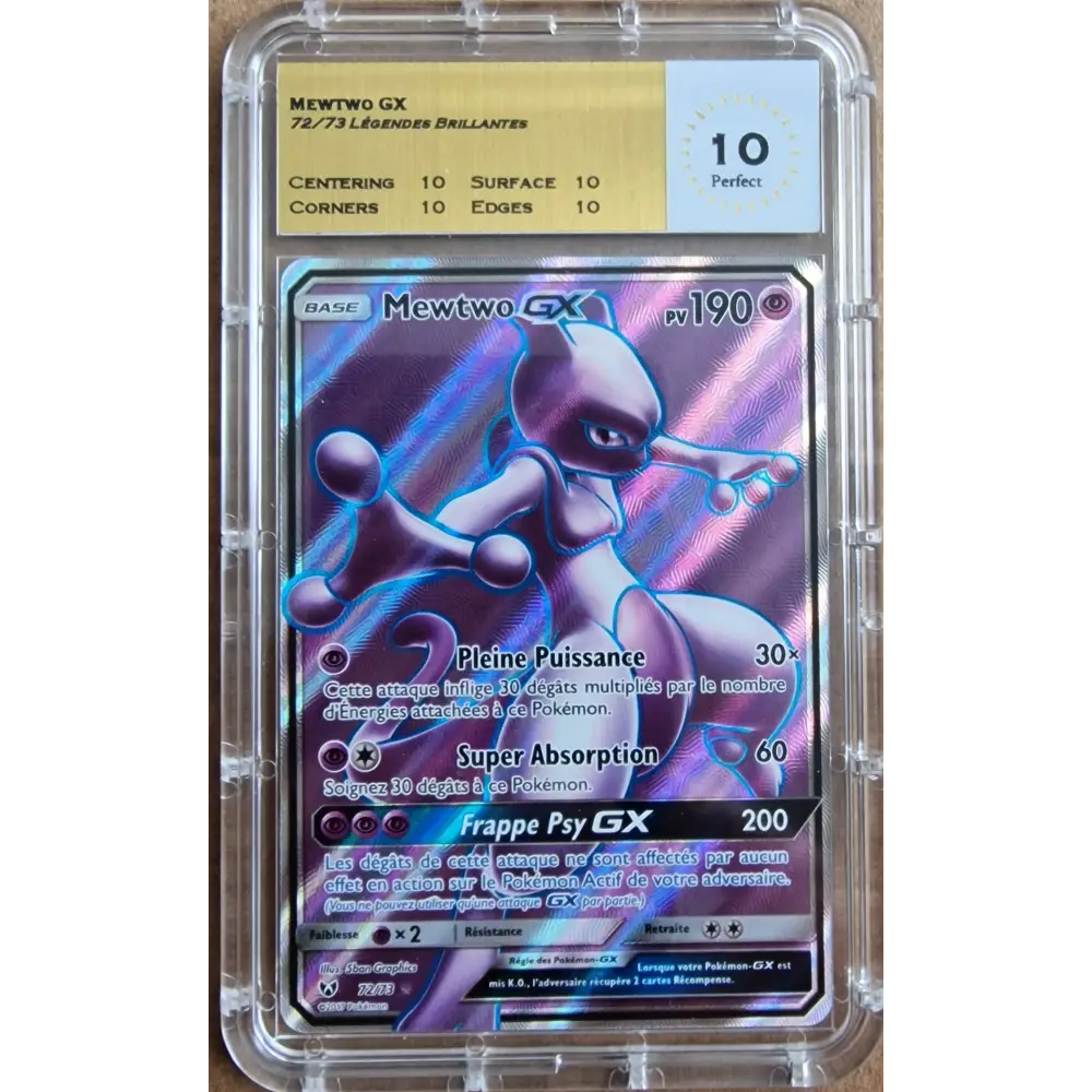 Mewtwo GX - 72/73 - Légendes Brillantes  - MTG 10 - FR - Poke-Geek