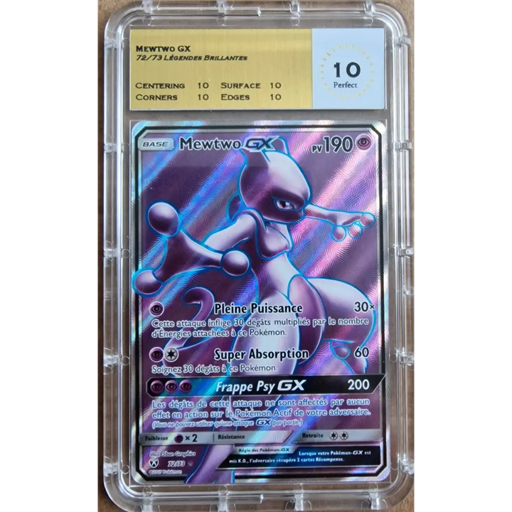 Mewtwo GX - 72/73 - Légendes Brillantes  - MTG 10 - FR