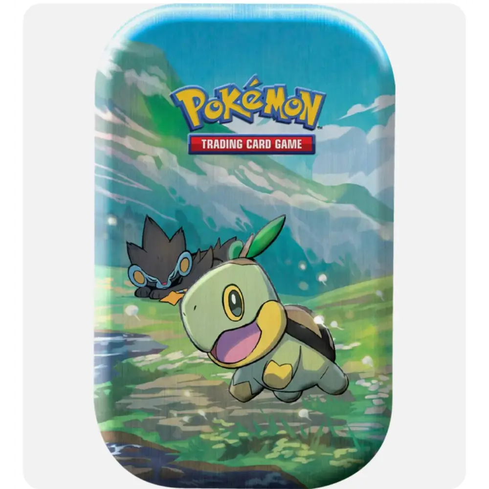 Mini Tin Box Tortipouss Pokémon FR - Poke-Geek