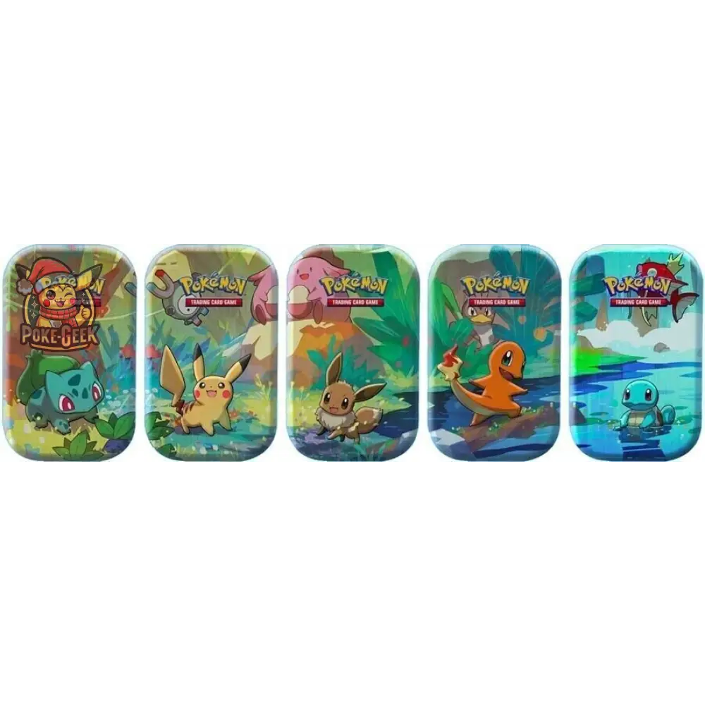 Mini Tins Kanto 2019 Reprint 2025 FR 🚩 2 PAR PERSONNE/ADRESSE 🚩