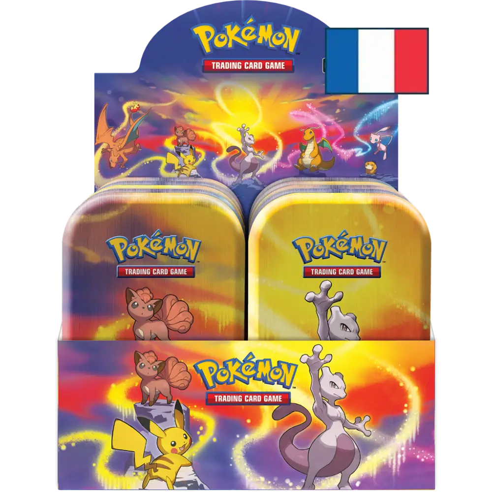 Mini Tins – Pouvoir de Kanto (Reprint 2025) 2 MINI TINS MAX PAR PERSONNE