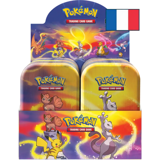 Mini Tins – Pouvoir de Kanto (Reprint 2025) 2 MINI TINS MAX PAR PERSONNE