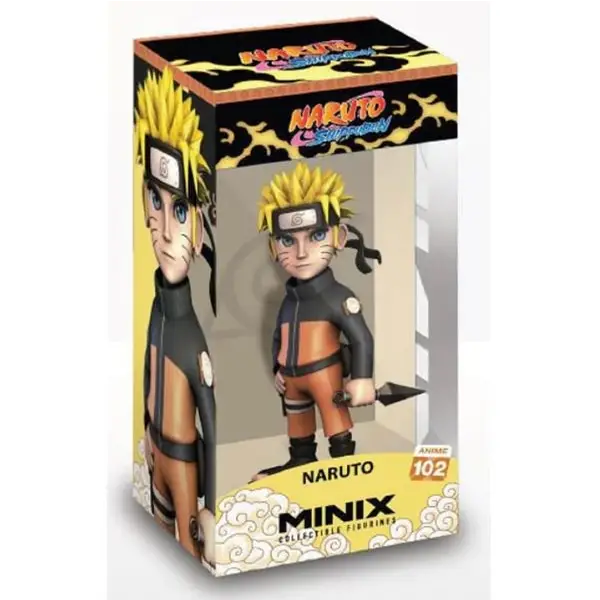 MINIX - ANIME #102 - NARUTO SHIPPUDEN - NARUTO UZUMAKI - FIGURINE 12CM - Poke-Geek