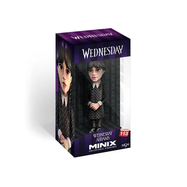 MINIX - MERCREDI - MERCREDI ADDAMS - FIGURINE 12CM - Poke-Geek