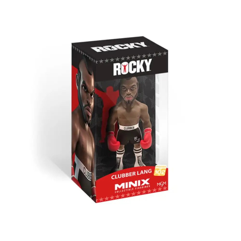 MINIX - MOVIES #102 - ROCKY - CLUBBER LANG - FIGURINE 12CM - Poke-Geek