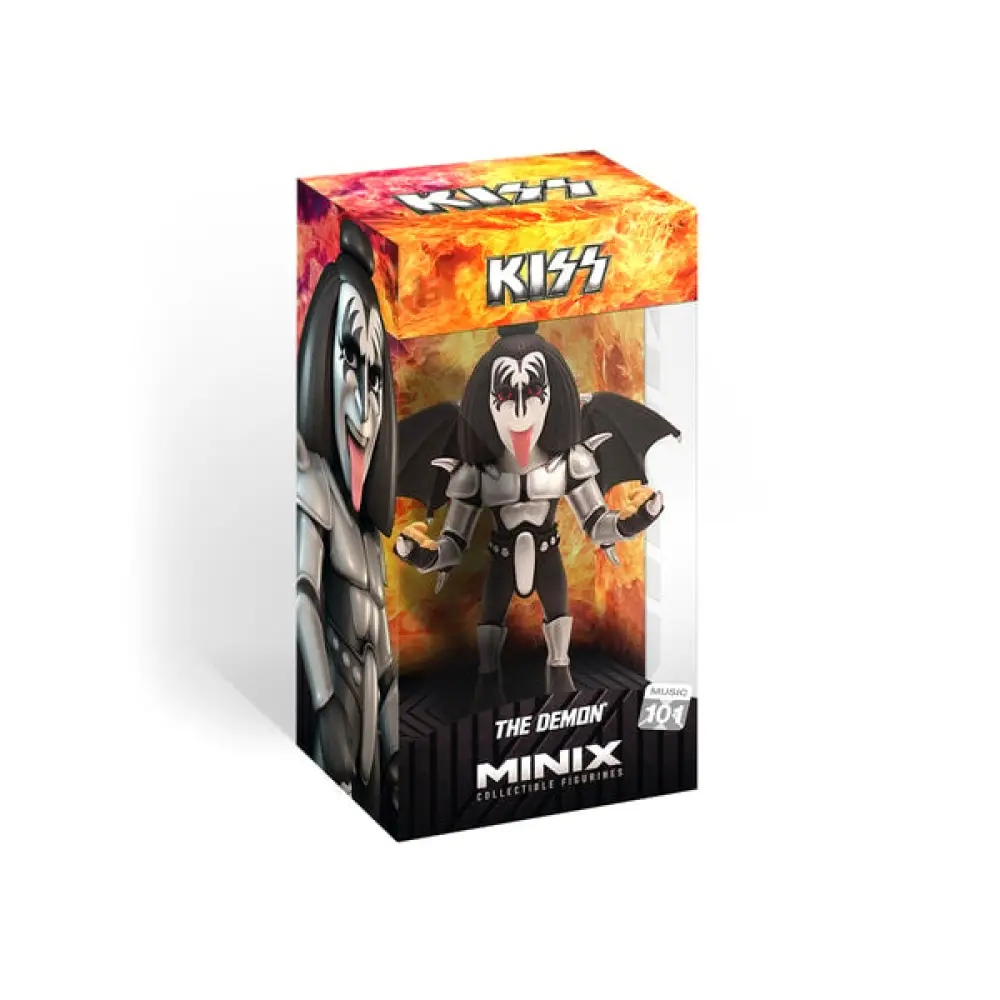 MINIX - MUSIC #101 - KISS - THE DEMON - FIGURINE 12CM - Poke-Geek