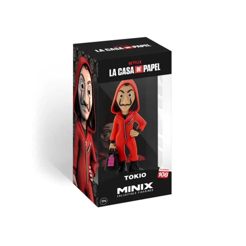 MINIX - NETFLIX - LA CASA DE PAPEL - TOKYO AVEC MASQUE - FIGURINE 12CM - Poke-Geek