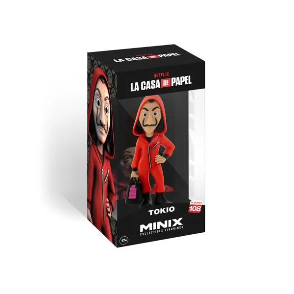 MINIX - NETFLIX - LA CASA DE PAPEL - TOKYO AVEC MASQUE - FIGURINE 12CM - Poke-Geek