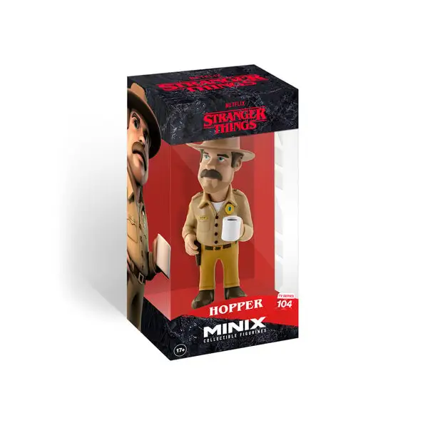MINIX - NETFLIX - STRANGER THINGS - HOPPER - FIGURINE 12CM - Poke-Geek