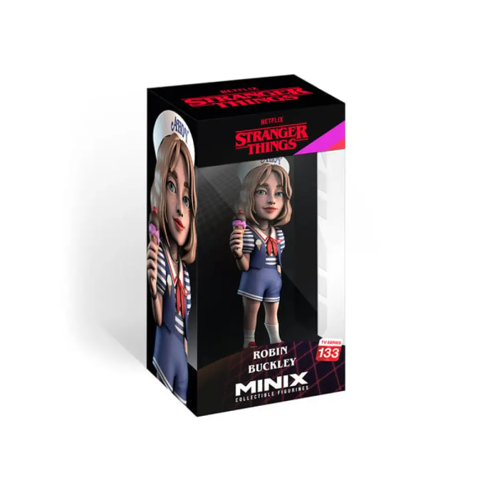 MINIX - TV SERIES - STRANGER THINGS - ROBIN - FIGURINE 12CM - Poke-Geek