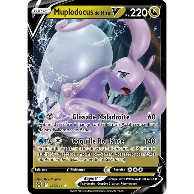Muplodocus de Hisui V - EB Origine Perdue - 135/196 - Poke-Geek