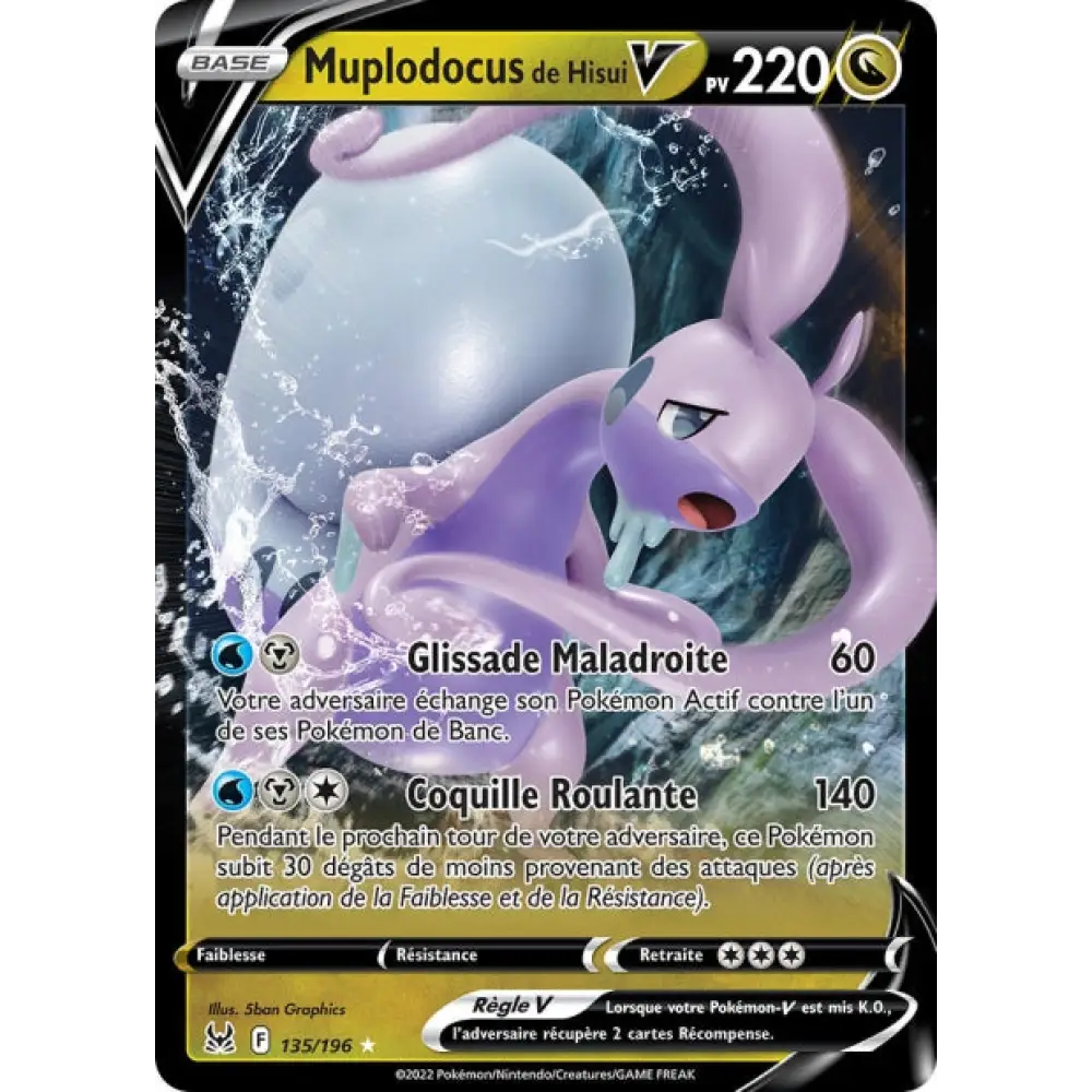 Muplodocus de Hisui V - EB Origine Perdue - 135/196 - Poke-Geek