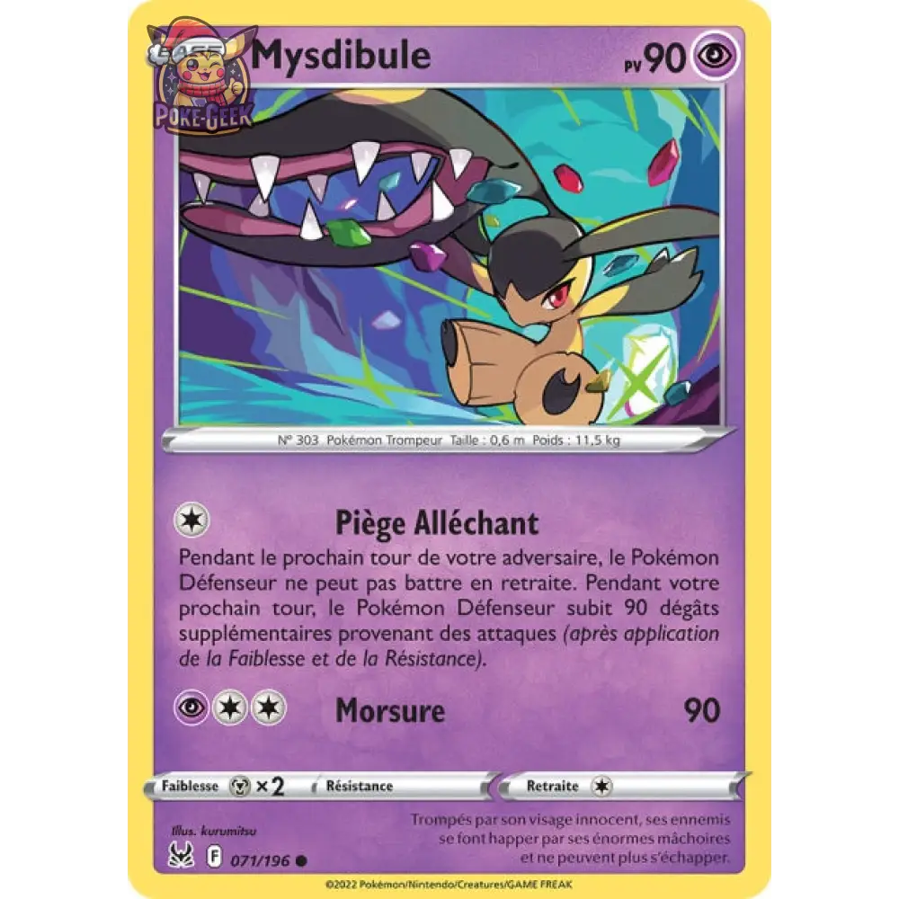 Mysdibule - EB Origine Perdue - 71/196 - Poke-Geek
