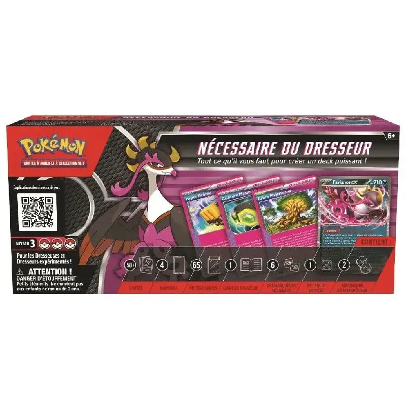 Nécessaire du Dresseur 2025 : Favianos-ex – Coffret Français - Poke-Geek