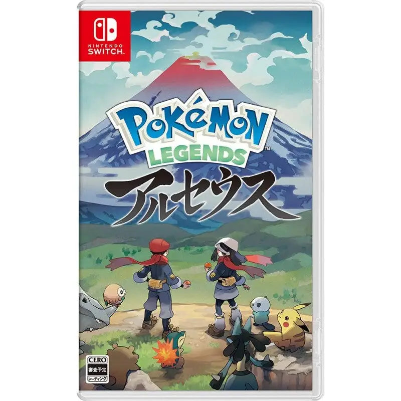 NINTENDO SWITCH GAME POKÉMON LEGENDS: ARCEUS POKEMON CENTER - Poke-Geek