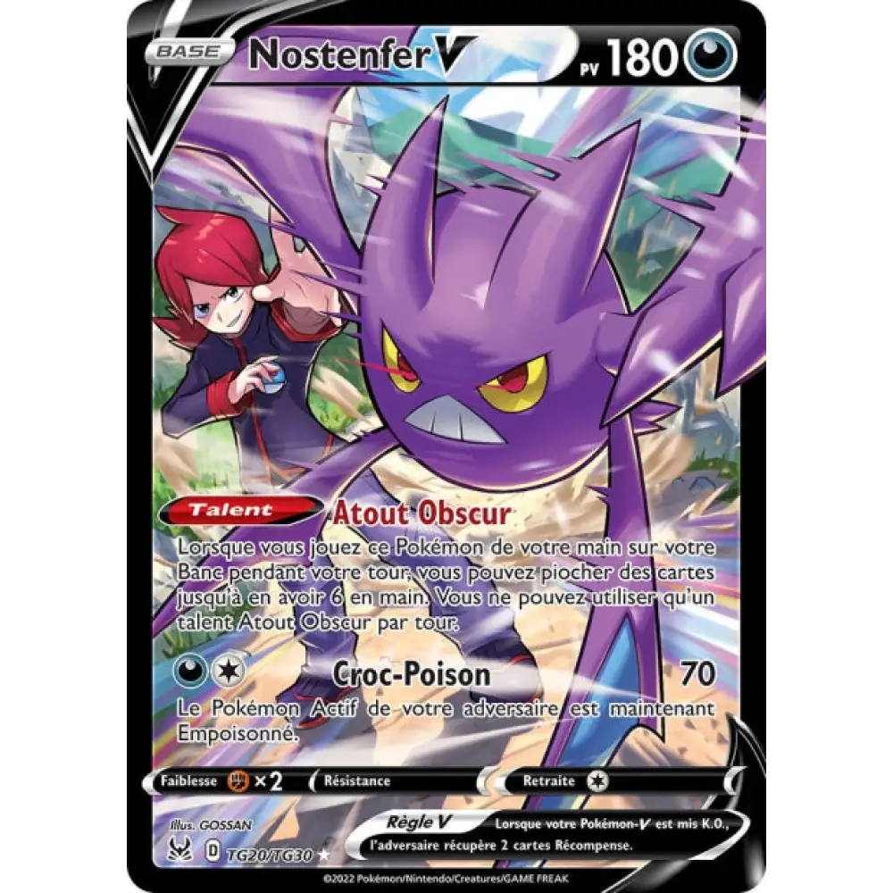 Nostenfer V - EB Origine Perdue - TG20/TG30 - Poke-Geek