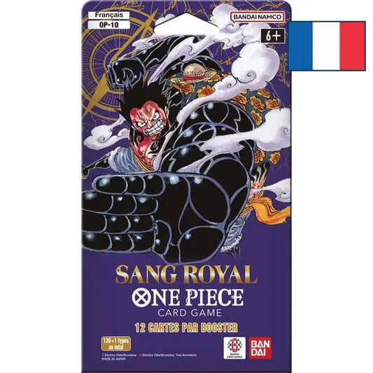 One Piece Card Game – Booster Blister OP-10 Sang Royal (1 Booster aléatoire) – FR