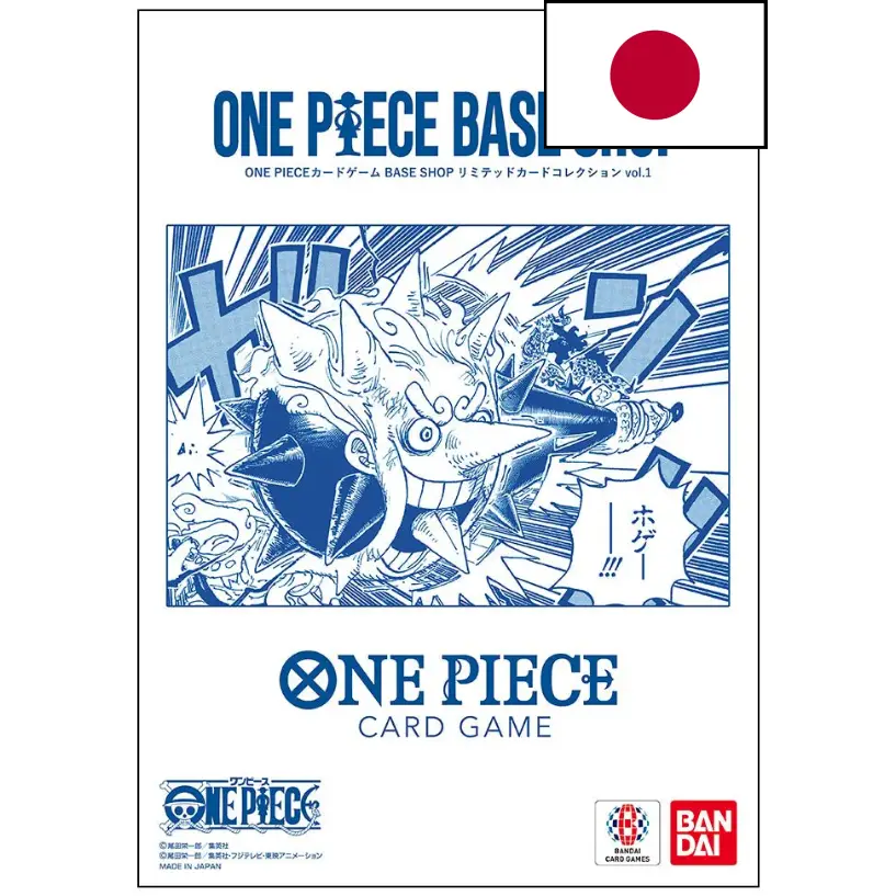 ONE PIECE CARD GAME – Livret Promo Base Shop Limited vol.1 (Japon) + 6 Cartes Promo Exclusives (Bandai) - Poke-Geek