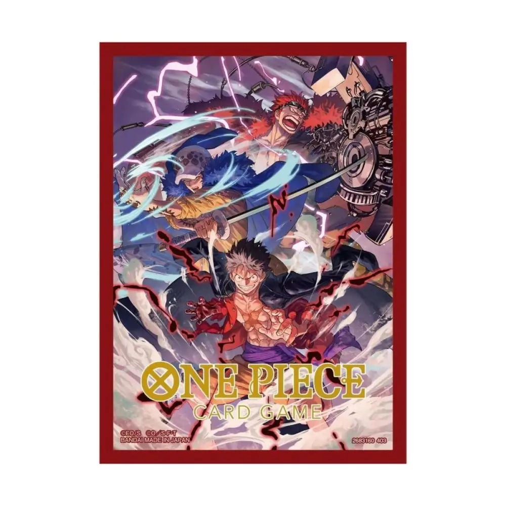 One Piece Card Game - Official Sleeve Serie 4 - Three Captains - Poke-Geek