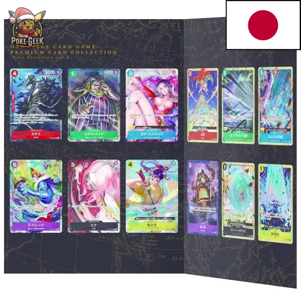 One Piece Card Game – Premium Card Collection Best Selection Vol.2 – Japonais - Poke-Geek