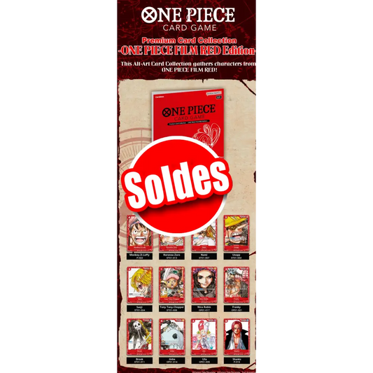ONE PIECE CARD GAME PREMIUM CARD COLLECTION - ONE PIECE FILM RED EDITION- Anglais