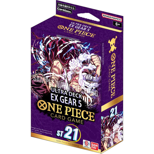 Deck One Piece ST21 Gear 5 – Starter Deck Anglais | Luffy EX