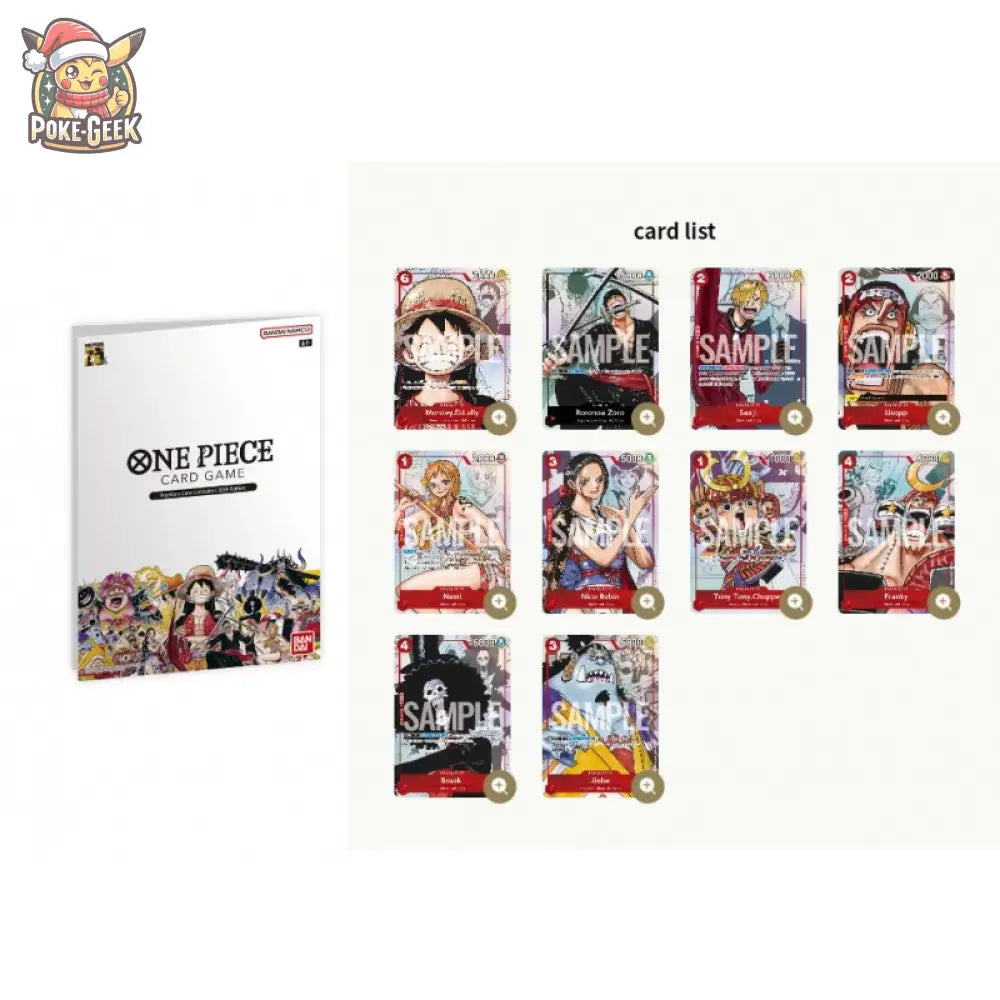 One Piece CG – Set 25th Edition – Premium Card Collection – EN - Poke-Geek