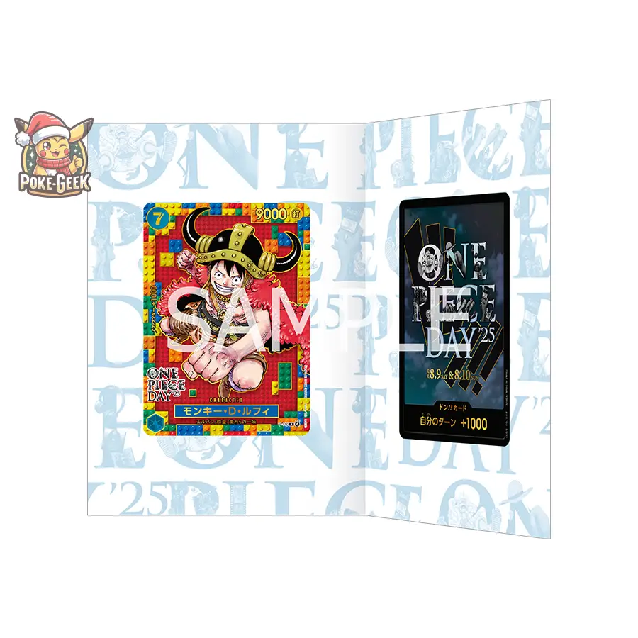 One Piece Day 2025 – Luffy Promo P-110 – Premium Card Collection – Japonais - Poke-Geek