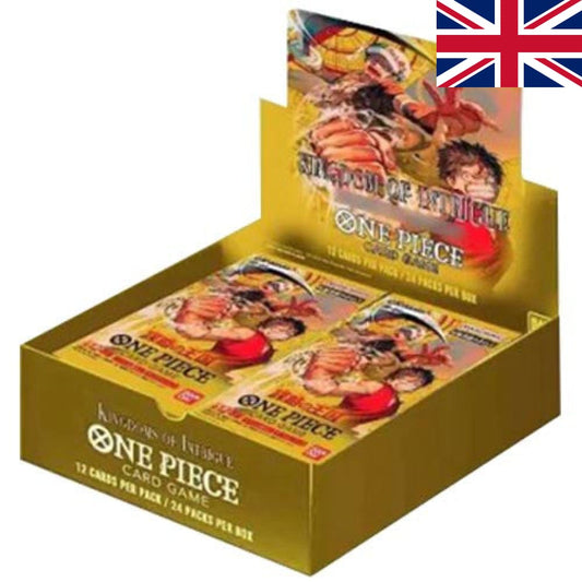 ONE PIECE - Display 24 boosters One Piece Card Game : Kingdoms of Intrigue - OP04 - Anglais