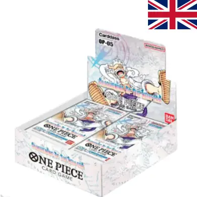 ONE PIECE - Display 24 boosters One Piece Card Game : OP05 - Anglais