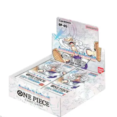 ONE PIECE - Display 24 boosters One Piece Card Game : OP05 - Anglais