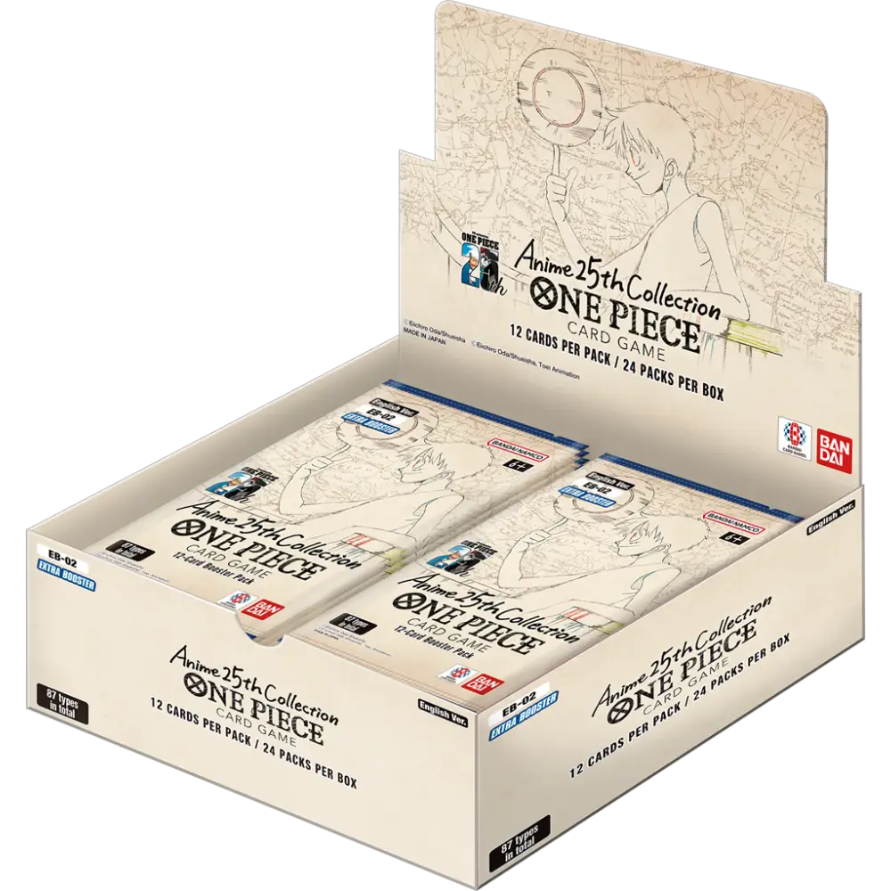 One Piece - EB-02 Extra Booster Display (24 Boosters) - Anglais