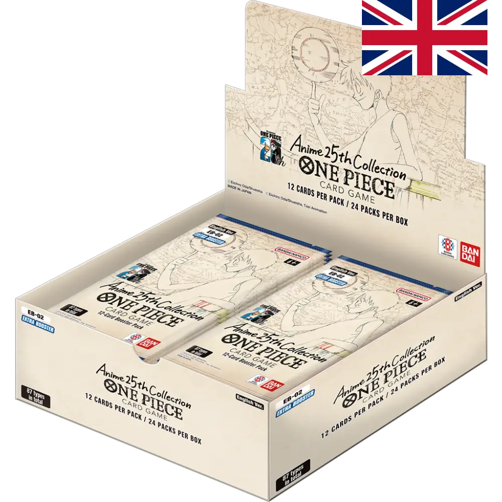 One Piece - EB-02 Extra Booster Display (24 Boosters) - Anglais