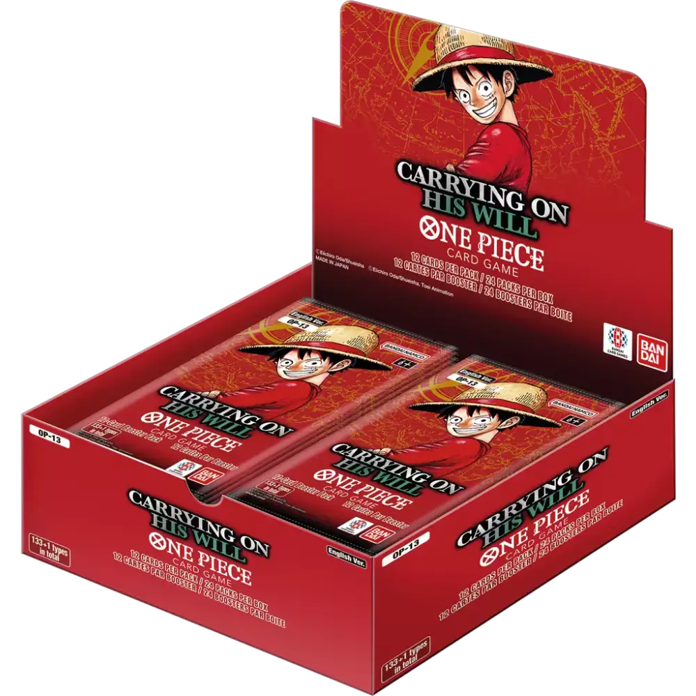 One Piece JCC - Display 24 Boosters OP13 : Carrying on His Will (Anglais) - Poke-Geek