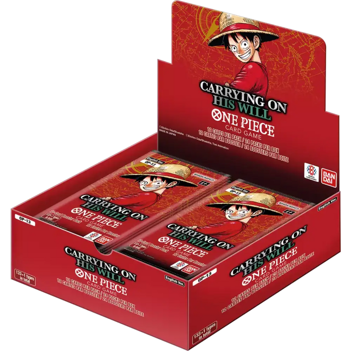 One Piece JCC - Display 24 Boosters OP13 : Carrying on His Will (Anglais)
