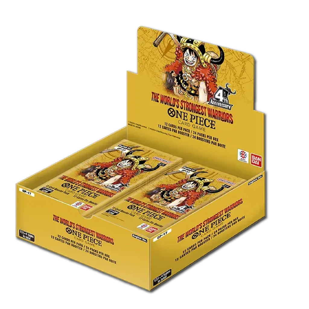 Display One Piece OP17 The World's Strongest Warriors anglais – 24 boosters