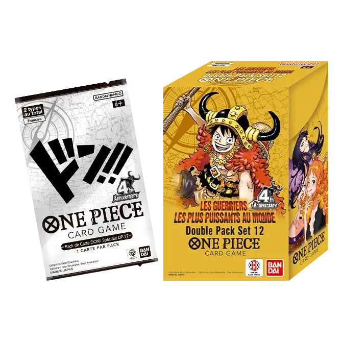 Double Pack OP17 DP-12 français avec carte DON!! exclusive