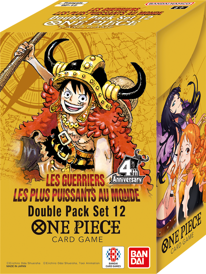 Bundle One Piece OP17 DP-12 FR – Double Pack + 100 Sleeves + 25 Toploaders