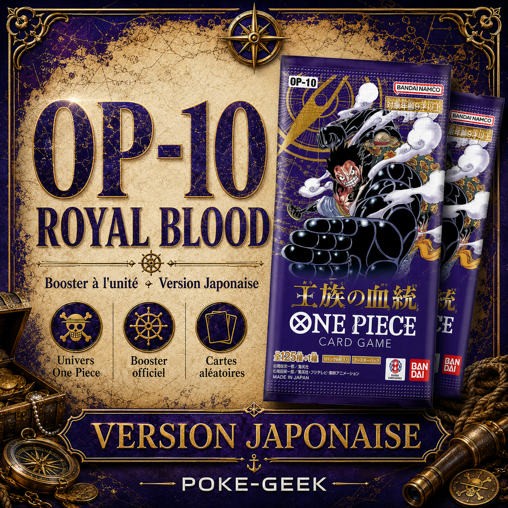 Booster OP-10 Royal Blood – One Piece Card Game – JAPONAIS - Poke-Geek