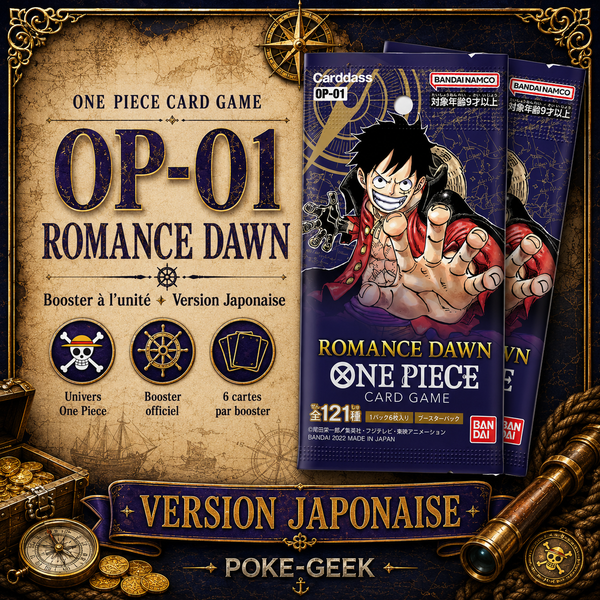 one piece romance dawn japanese booster box – Pack (OP-01) Fetch Lands Style:Isometric Pauper color leader cards join Pokémon TCG Alakazam ex