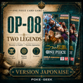 Booster OP-08 TWO LEGENDS – One Piece TCG (Carddass) – JAPONAIS - Poke-Geek