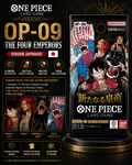 Booster OP-09 THE FOUR EMPERORS – One Piece TCG (Carddass) – JAPONAIS - Poke-Geek