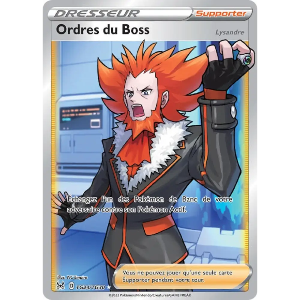 Ordres du Boss - EB Origine Perdue - TG24/TG30 - Poke-Geek