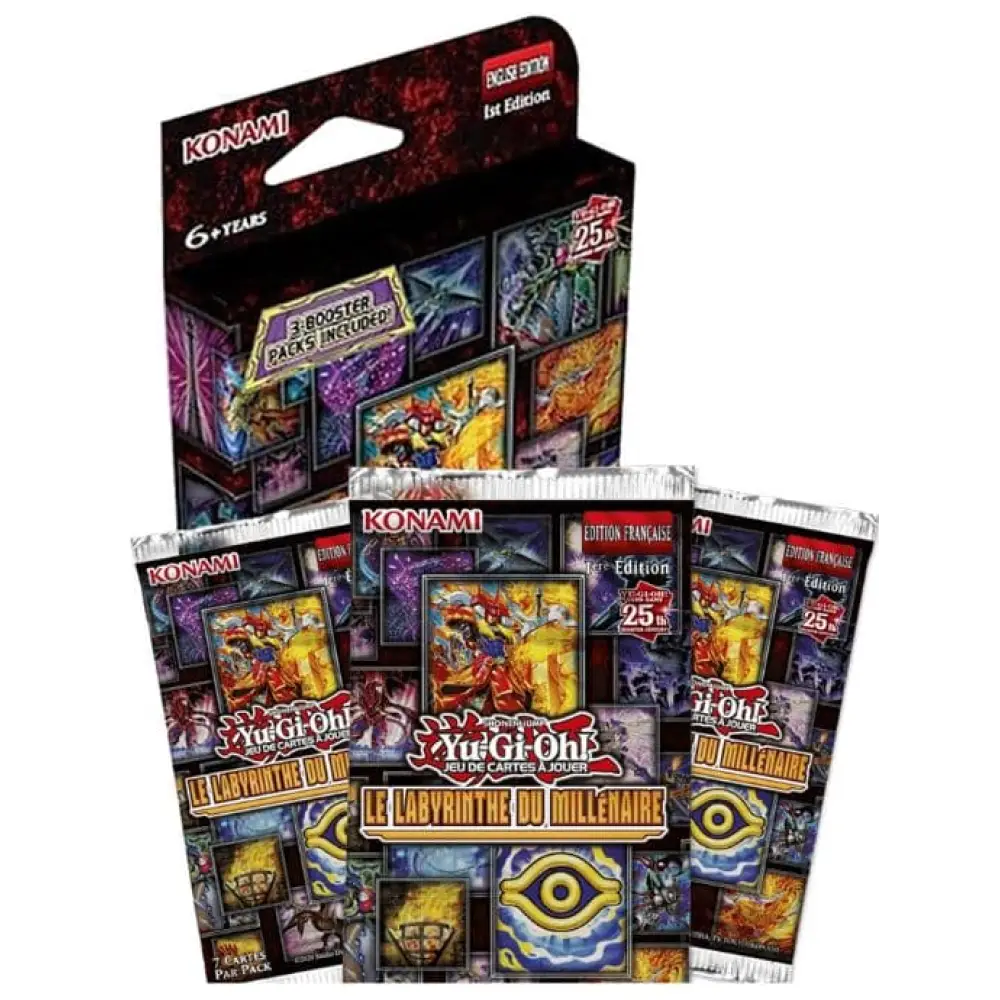Pack de 3 Boosters - Le Labyrinthe du Millénaire - FR - Poke-Geek
