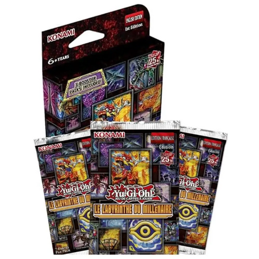 Pack de 3 Boosters - Le Labyrinthe du Millénaire - FR