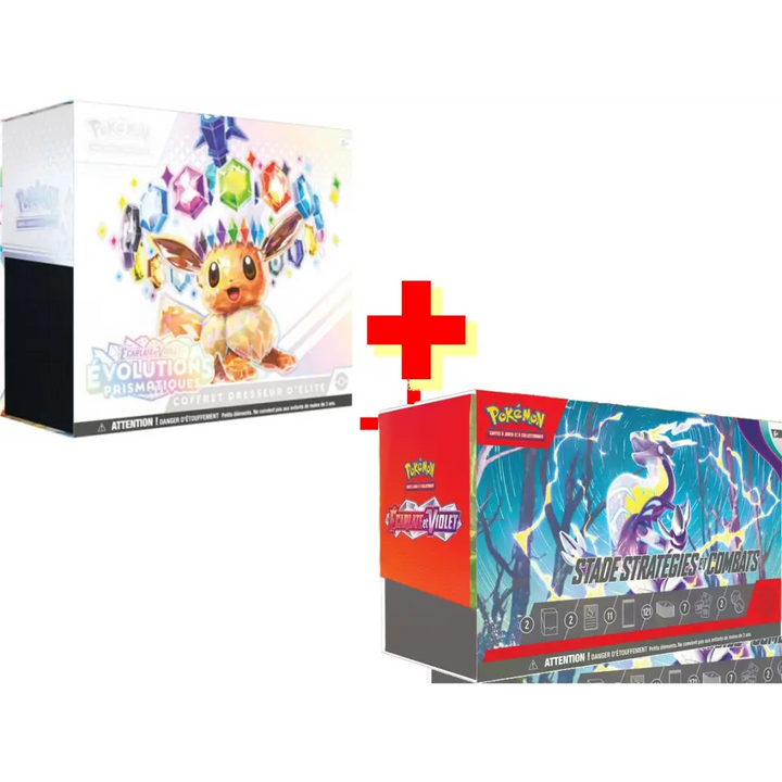 Pack ETB 08.5 FR + Stade Stratégies et Combats Evolutions à Paldea FR